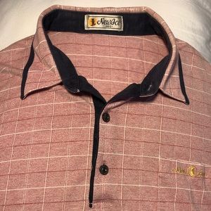 RARE VINTAGE NewAce button-up short-sleeve